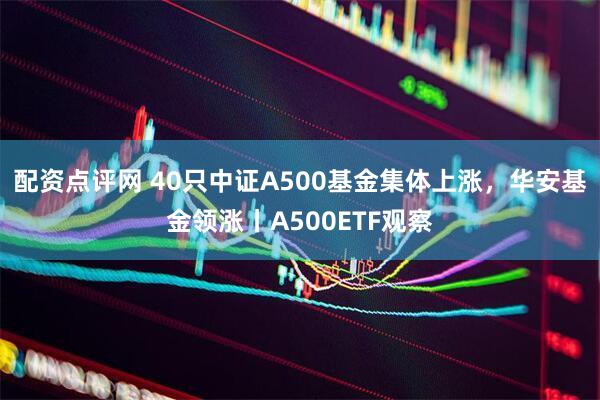 配资点评网 40只中证A500基金集体上涨，华安基金领涨丨A500ETF观察